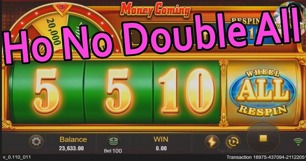 Interface do jogo Money Coming Slot Demo mostrando recursos de bônus.