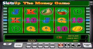 jogador em frente a uma tela de computador com gráficos de multiplicadores do jogo Money Coming